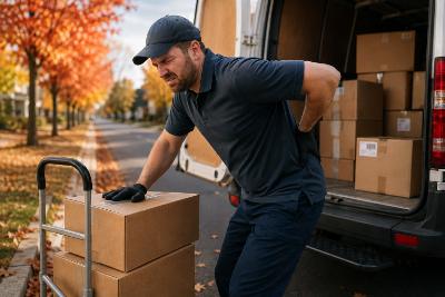 California Delivery Driver Workers’ Compensation Claims During the Fall Shipping Rush