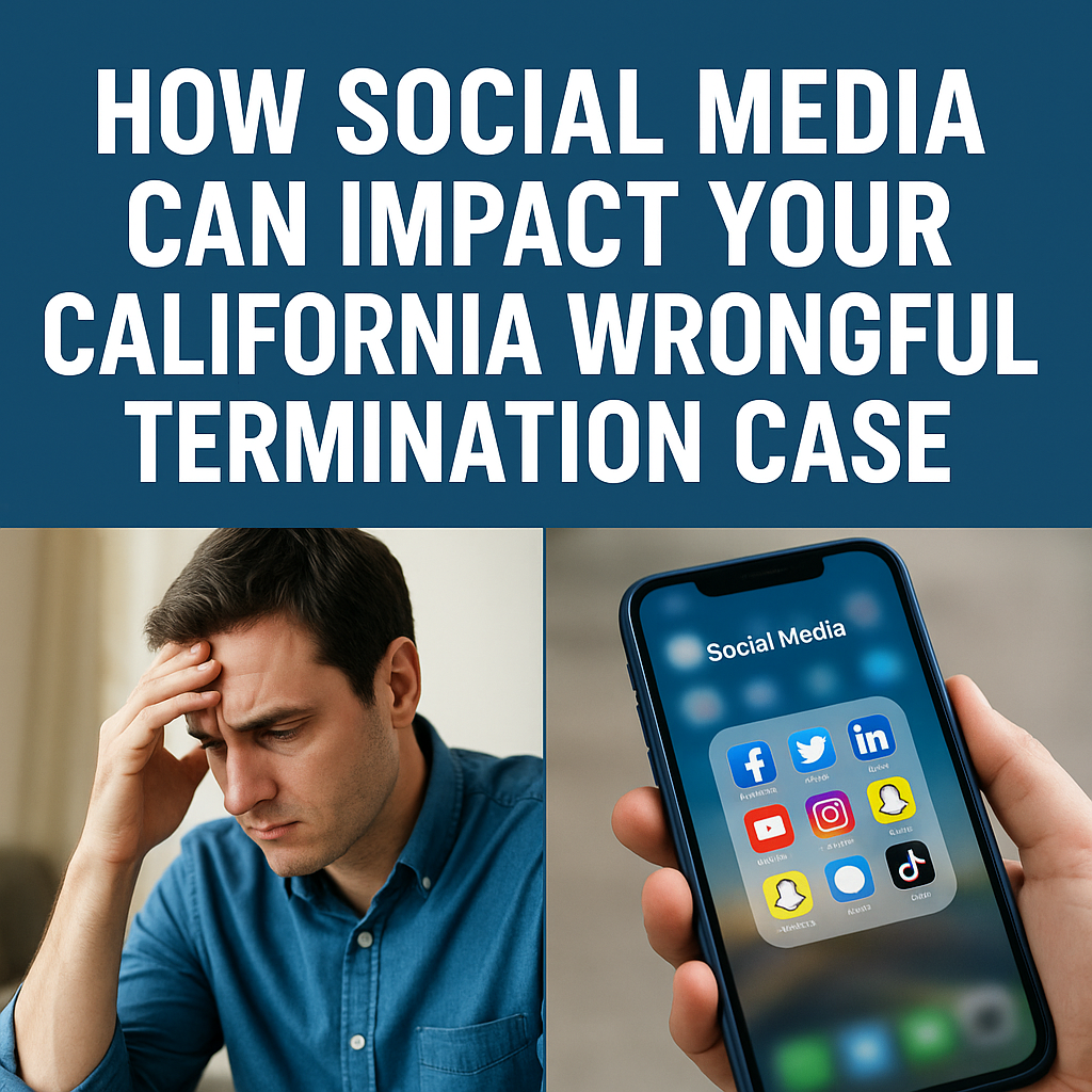 How Social Media Can Impact Your California Wrongful Termination Case