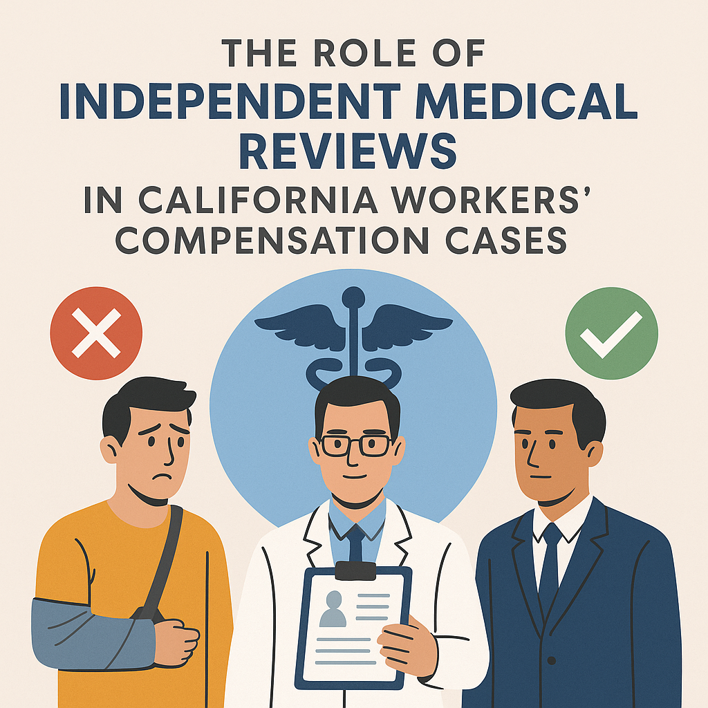 The Role of Independent Medical Reviews in California Workers' Compensation Cases