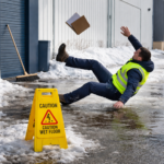 Slip-and-Fall Injuries at Work During California Winters: What Qualifies for Comp